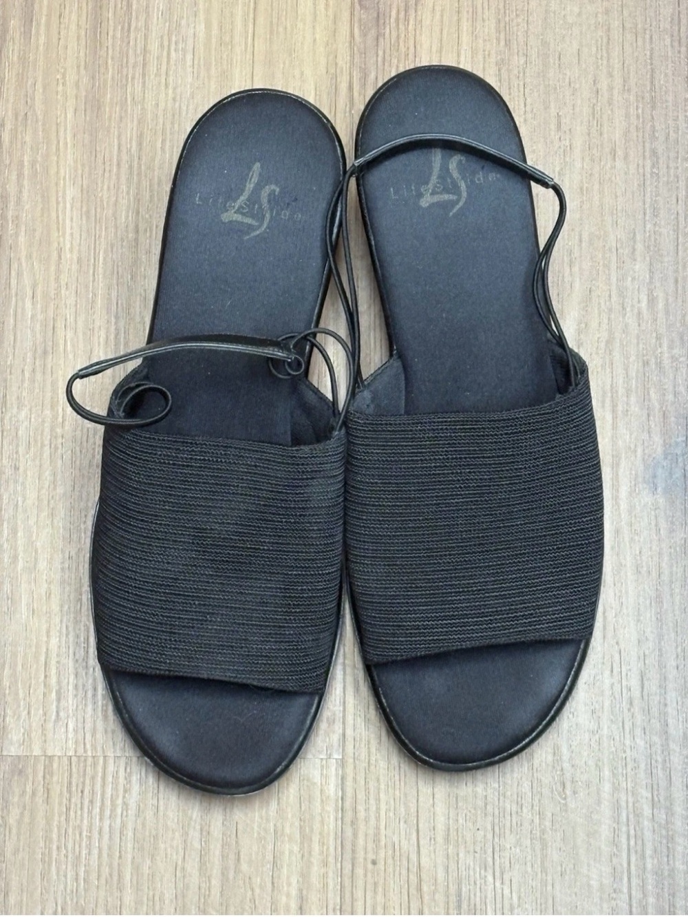 Life Stride Sandals Women Sz 9 Black